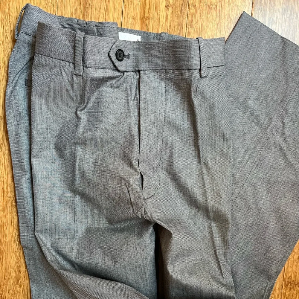 Carnoustie Gray Flat Front Pants Men's Size‎ 36x31